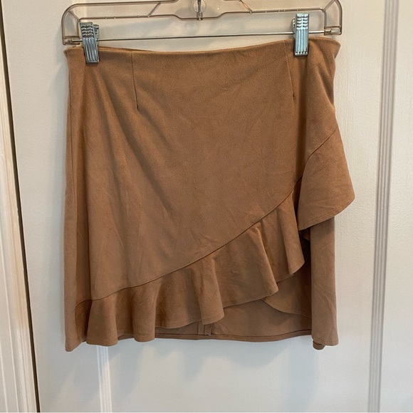 Jack Suede Mini Skirt - Picture 1 of 3